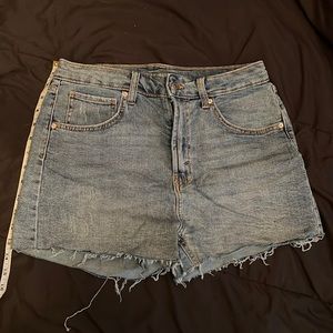 Wild Fable High Rise Mom Shorts 3” size 10 Jean Shorts